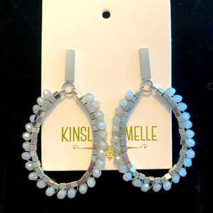 KINSLEY ARMELLE FANCY HOOP EARRINGS